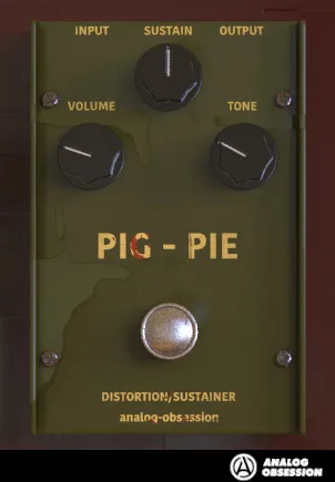 Interface du plugin de fuzz gratuit Pig-Pie d'Analog Obsession